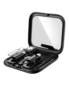 USB-кабель Hoco U114 Treasure box 6in1 3A 60W Черный (Black)