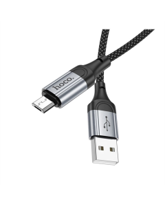USB-кабель Hoco X102 Micro 2.4A Черный (Black)