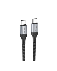 USB-кабель Hoco X102 Type-C to Type-C 60W Черный (Black)