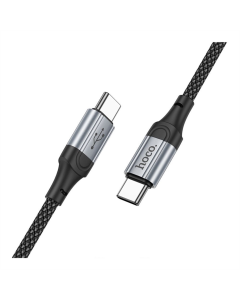 USB-кабель Hoco X102 Type-C to Type-C 60W Черный (Black)