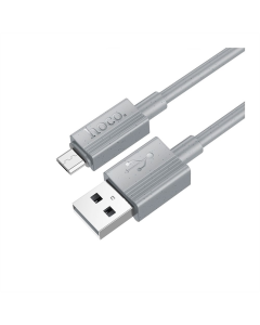 USB-кабель Hoco X107 Micro 2.4A Серый (Gray)