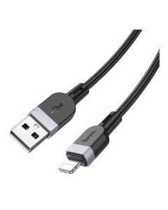 USB-кабель Hoco X109 Silicone Lightning 2.4A 3м Черный (Black)