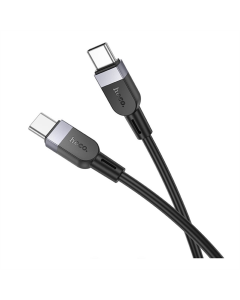 USB-кабель Hoco X109 Silicone Type-C to Type-C 60W 3м Черный (Black)