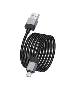 USB-кабель Hoco X110 Micro 2.4A Черный (Black)