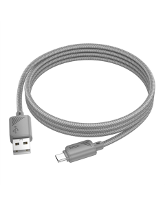 USB-кабель Hoco X113 Micro 2.4A Серый (Gray)