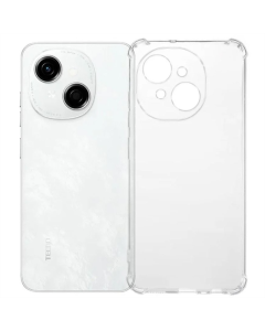 Чехол-накладка для Tecno Spark Go 1 BeCover Anti-Shock Прозрачный (Прозрачный)