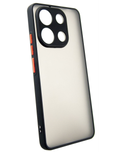 Чехол-накладка для Xiaomi Redmi Note 13 Dengos Matt Черный (Black)