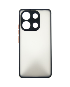 Чехол-накладка для Xiaomi Redmi Note 13 Dengos Matt Черный (Black)