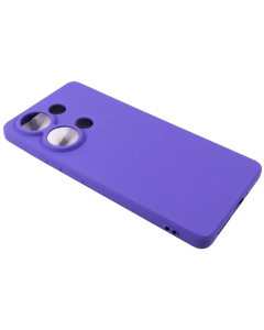 Чехол-накладка для Xiaomi Redmi Note 13 Pro Dengos Carbon Фиолетовый (Violet)