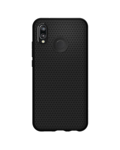 Чохол накладка для Huawei P20 Lite Spigen Liquid Air Чорна (Black)