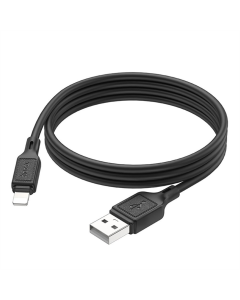 USB-кабель Hoco X90 Lightning 2.4A Черный (Black)