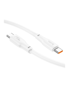 USB кабель Hoco X93 Force 240W Type-C to Type-C Білий (White)