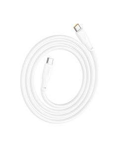USB кабель Hoco X93 Force 240W Type-C to Type-C Білий (White)