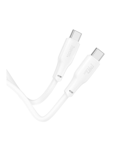 USB кабель Hoco X93 Force 240W Type-C to Type-C Білий (White)