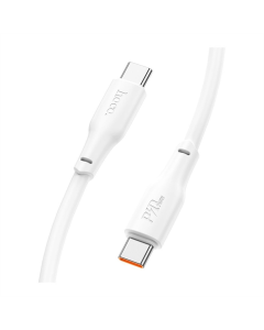 USB кабель Hoco X93 Force 240W Type-C to Type-C Білий (White)