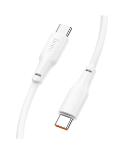 USB кабель Hoco X93 Force 60W Type-C to Type-C 2M Білий (White)