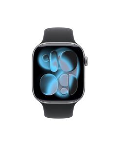 Смарт-годинник Apple Watch 11 GPS 42мм Space Grey Aluminium Case with Sport Band - (MEQW4RK/A) Чорний (Black)