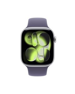 Умные часы Apple Watch 11 GPS 42 мм Silver Aluminium Case с браслетом Sport Band - (MEVA4RK/A) Фиолетовый (Purple Fog)