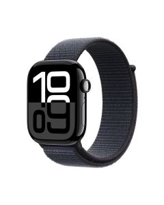 Смарт-годинник Apple Watch 10 GPS 42мм Jet Black Aluminium Case with Sport Loop - (MWWG3QH/A) Чорний (Ink)