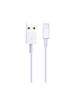 USB кабель Cable Onyx Lightning 1м Білий (White)