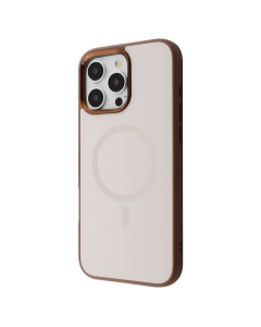 Чехол-накладка для iPhone 17 Pro Max Proove Sapphire Case MagSafe Золотой (Пустынный Титан)