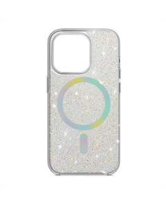 Чохол накладка для iPhone 13 Pro ArmorStandart Glow Magsafe Прозора (Transparent)