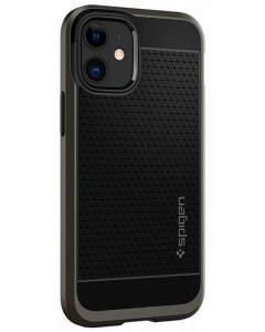 Чохол накладка для iPhone 12 Mini Spigen Neo Hybrid Бронзова (Gunmetal)