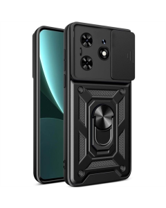 Чехол-накладка для Tecno Spark 20 BeCover Military Черный (Black)