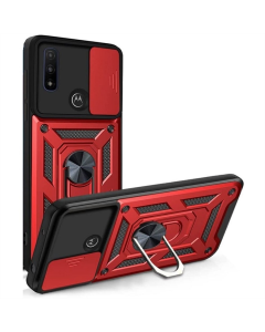 Чехол-накладка для Motorola Moto E20 BeCover Military Красный (Red)