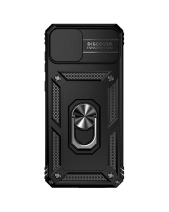 Чехол-накладка для Samsung A04 BeCover Military Черный (Black)