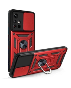 Чехол-накладка для Xiaomi Poco M4 Pro 5G BeCover Military Красный (Red)