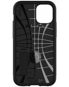 Чохол накладка для iPhone 12 Mini Spigen Slim Armor Чорна (Black)