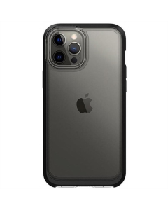 Чохол накладка для iPhone 12 Pro Max Spigen Neo Hybrid Чорна (Crystal Black)