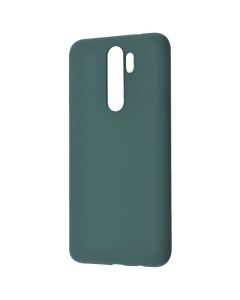 Чехол-накладка для Xiaomi Redmi 9 WAVE Colorful Case Зеленый (Лесной зеленый)