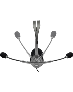 Наушники Logitech H110 Stereo Silver (Серебристые)