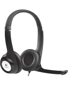 Наушники Logitech USB Headset H390 Черные (Black)