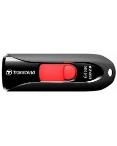 USB Флеш 64Gb Transcend JetFlash 590 Чорний (Black)