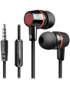 Навушники з мікрофоном Defender Pulse 428 Чорні Червоні (Black Red)