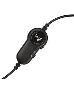 Наушники Logitech H151 Stereo с микрофоном Черные (Black)