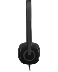 Навушники накладні Logitech H151 Stereo з мікрофоном Чорні (Black)