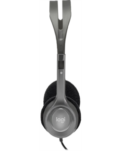 Наушники Logitech H111 Stereo с микрофоном Серый