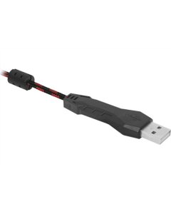 Наушники накладные Defender Warhead G-450 2.3м Красно-черные (Red Black)