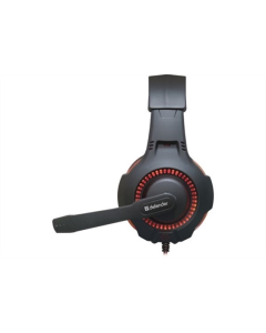 Наушники накладные Defender Warhead G-450 2.3м Красно-черные (Red Black)