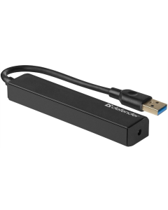 USB хаб Defender Quadro Express (83204) USB3.0 Чорний (Black)