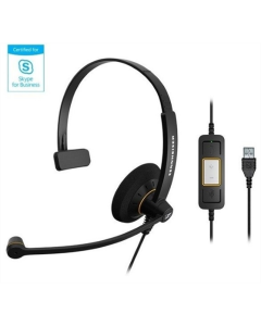 Наушники с микрофоном Sennheiser EPOS SC 30 USB ML Черные (Black)