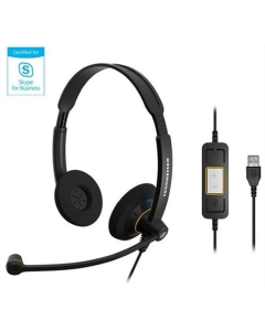 Навушники з мікрофоном Sennheiser EPOS SC 60 USB ML Чорні (Black)