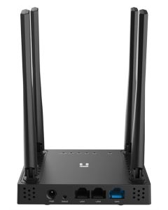 Wi-Fi роутер NETIS N5 AC1200 Бездротовий Чорний (Black)