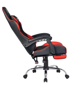 Кресло игровое Defender Pilot Черное Красное (Black Red)