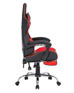 Кресло игровое Defender Pilot Черное Красное (Black Red)