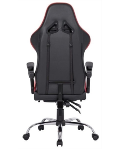 Кресло игровое Defender Pilot Черное Красное (Black Red)